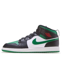 (PS) Air Jordan 1 Mid 'Black Pine Green' 640734-067