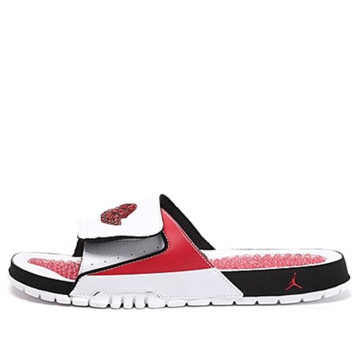 Air Jordan Hydro Ii Retro Slides Sandals 'White Red' 644935-101