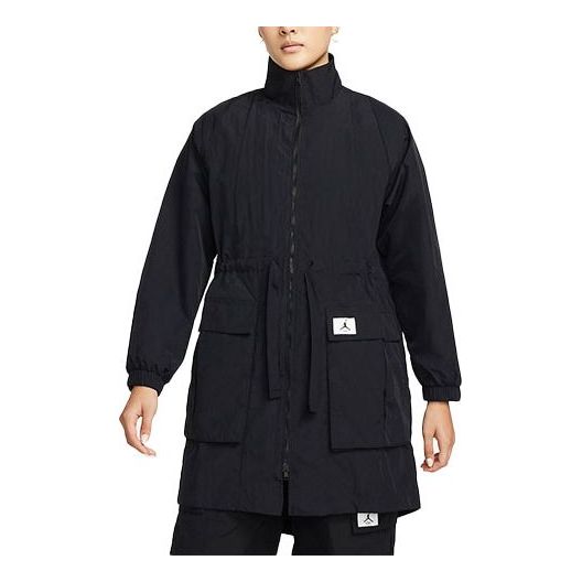 (WMNS) Air Jordan SS22 Coat 'Black' DM5198-010