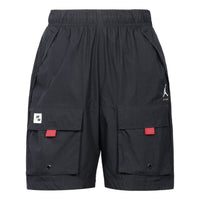 Air Jordan Jmpmn Wvn Short Casual Sports Breathable Woven Shorts Black DA7240-010