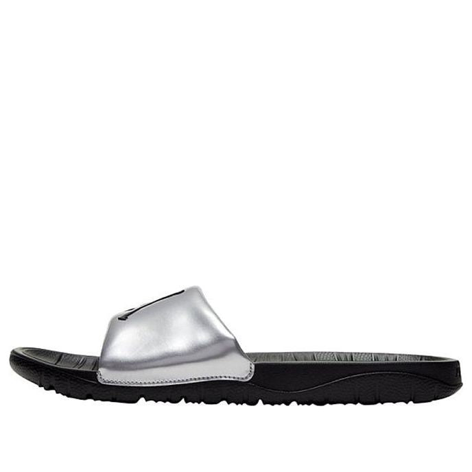 (GS) Air Jordan Break Slide 'Metallic Silver Black' CD5472-005