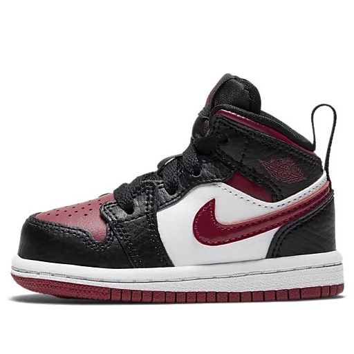 (TD) Air Jordan 1 Mid 'Bred Toe' 640735-066