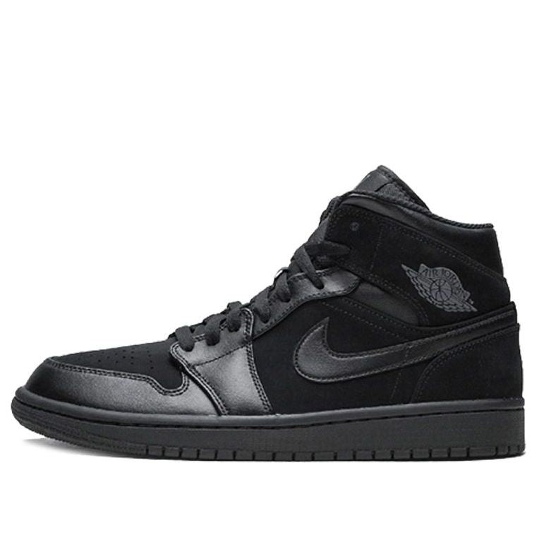 Air Jordan 1 Mid 'Triple Black 2018' 554724-050