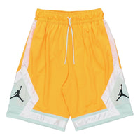 Air Jordan Jumpman Diamond Basketball Shorts For Men Orange CV6023-845