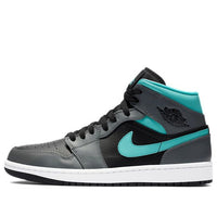 Air Jordan 1 Mid 'Grey Aqua' 554724-063