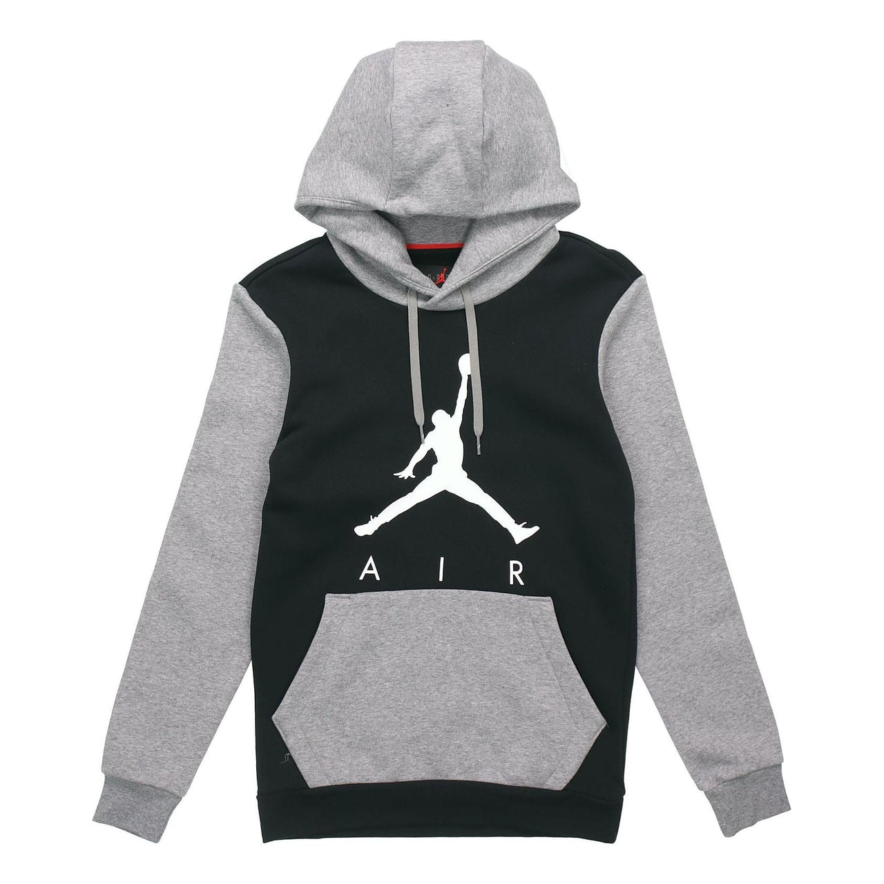 Men's Air Jordan JUMPMAN AJ Large LOGO Gray Black Pullover 'Grey Black' CK1349-010