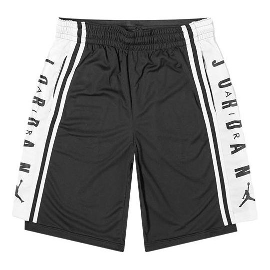 Air Jordan Color Block Drawstring Shorts Men's Black BQ8392-010