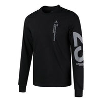 Air Jordan 23 Engineered Logo Casual Long Sleeves Black BQ5534-010