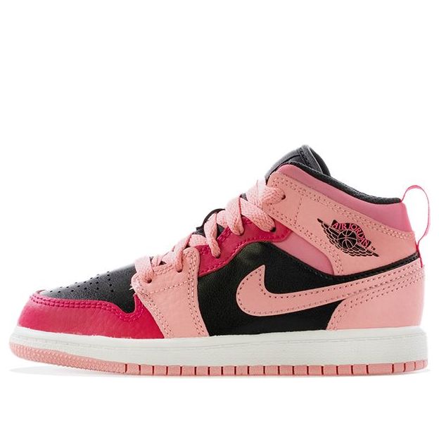 (PS) Air Jordan 1 Mid 'Coral Chalk' 640734-662