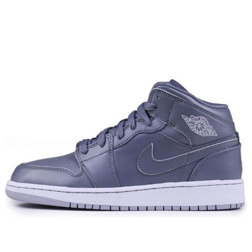 (GS) Air Jordan 1 Retro Mid 'Cool Grey Wolf Grey' 554725-031