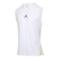 Air Jordan Dri-FIT 23 Alpha Quick Dry Training hooded Sleeveless Vest White AJ1062-100