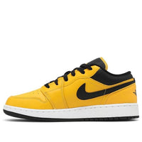 (GS) Air Jordan 1 Low 'University Gold Black' 553560-700