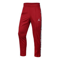 Air Jordan Side Logo Printing Sports Long Pants Red CK1455-687