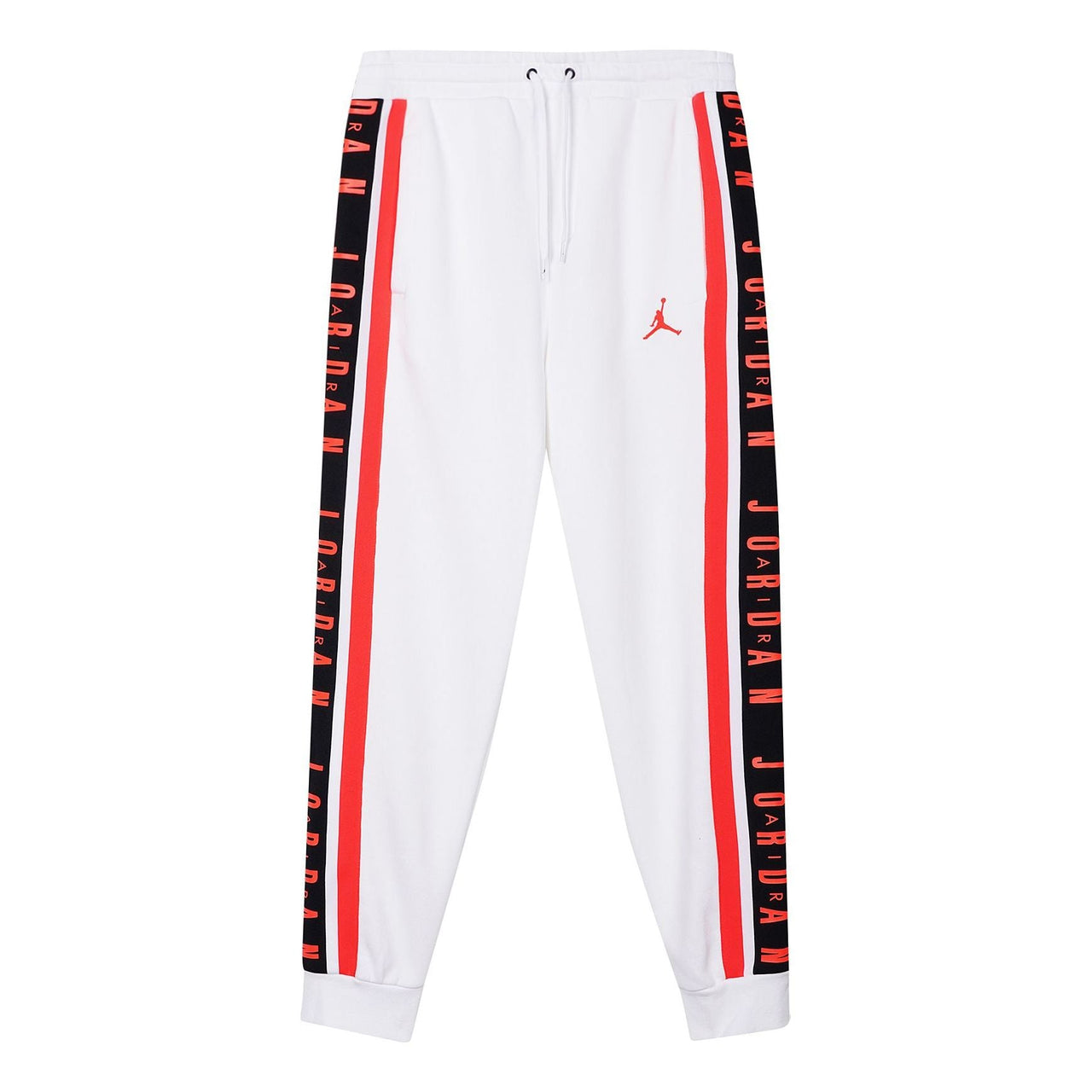 Air Jordan Printing Bundle Feet Basketball Fleece Lined Sports Long Pants White BQ5665-100