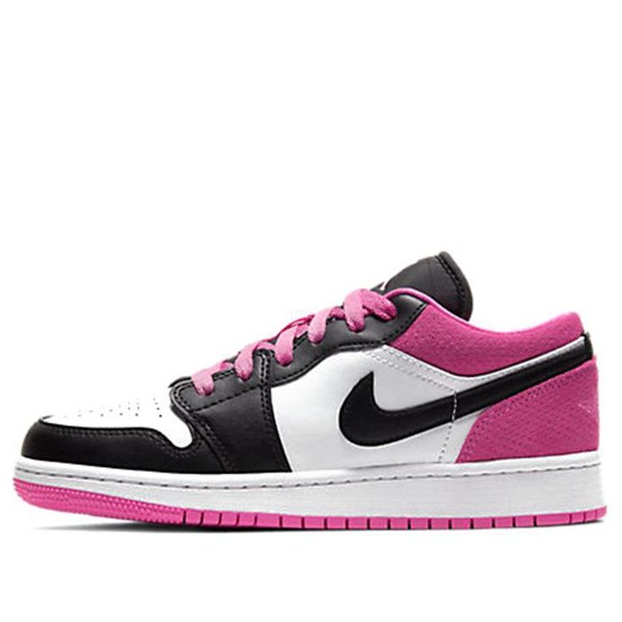 (GS) Air Jordan 1 Low SE 'Black Active Fuchsia' CT1564-005