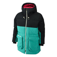 Air Jordan padded puffer jacket 'Black green' DZ4552-011