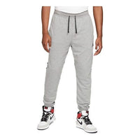 Men's Air Jordan Dri-Fit Logo Contrasting Colors Knit Sports Pants/Trousers/Joggers Gray DA9859-091