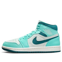 (WMNS) Air Jordan 1 Mid 'Bleached Turquoise' DZ3745-300