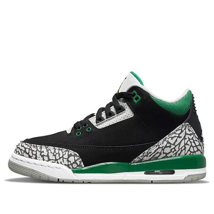 (GS) Air Jordan 3 Retro 'Pine Green' 398614-030