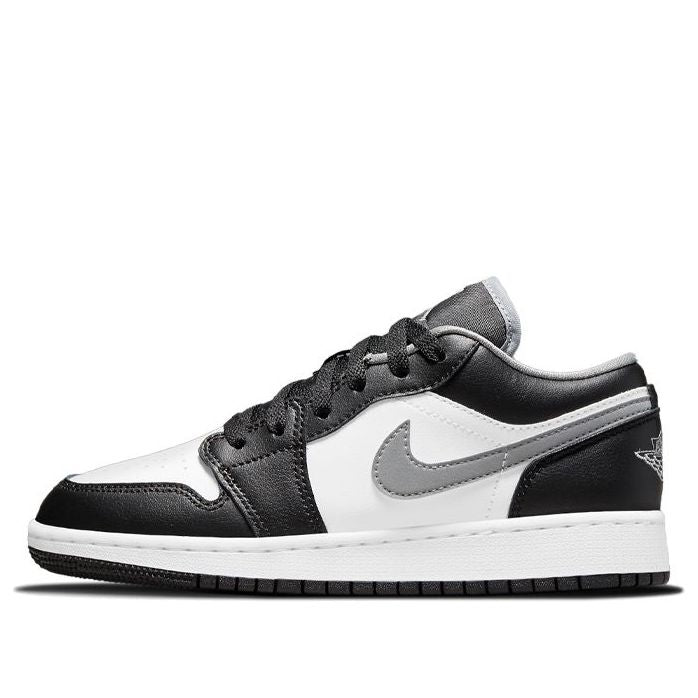 (GS) Air Jordan 1 Low 'Black Medium Grey' 553560-040