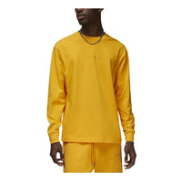 Air Jordan Wordmark Long Tee 'Yellow' FJ0703-739