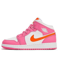 (GS) Air Jordan 1 Mid 'Pinksicle Orange' DX3240-681