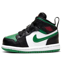 (TD) Air Jordan 1 Mid 'Black Pine Green' 640735-067