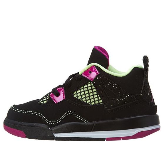 (TD) Air Jordan 4 Retro LS 'Fuchsia Lime' 705345-027