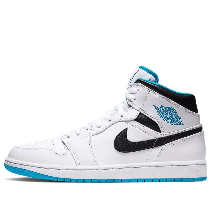 Air Jordan 1 Mid 'Laser Blue' 554724-141