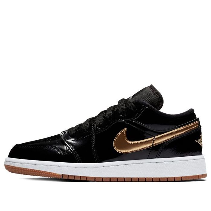 (GS) Air Jordan 1 Low 'Metallic Gold' 554723-032