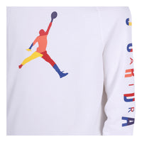 Men's Air Jordan DNA Round Neck Pullover White DA6729-100