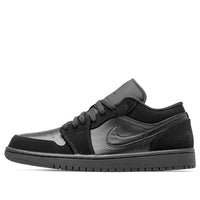 Air Jordan 1 Retro Low 'Triple Black' 553558-025