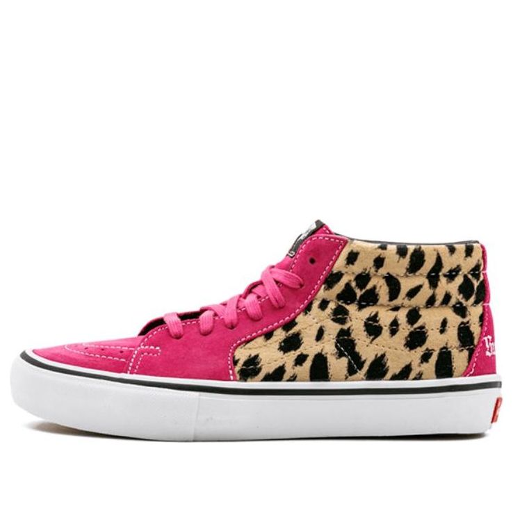 Vans Supreme x Sk8-Mid Pro 'Cheetah Velvet' VN0A347UOPL