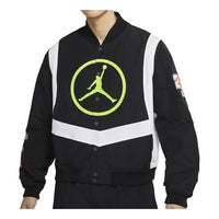 Air Jordan Sport DNA Basketball Training Large Logo Windproof Sports Jacket Black CV2774-010