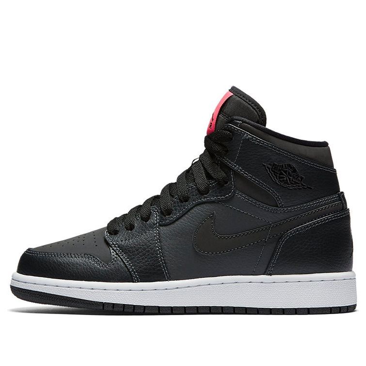 (GS) Air Jordan 1 Retro High 'Black Pink' 332148-004