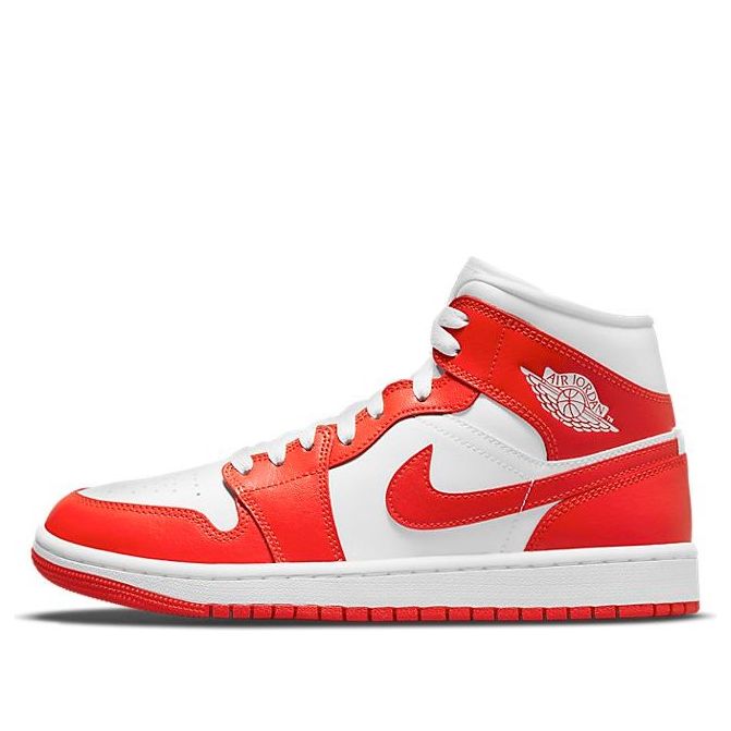 (WMNS) Air Jordan 1 Mid 'Habanero Red' BQ6472-116