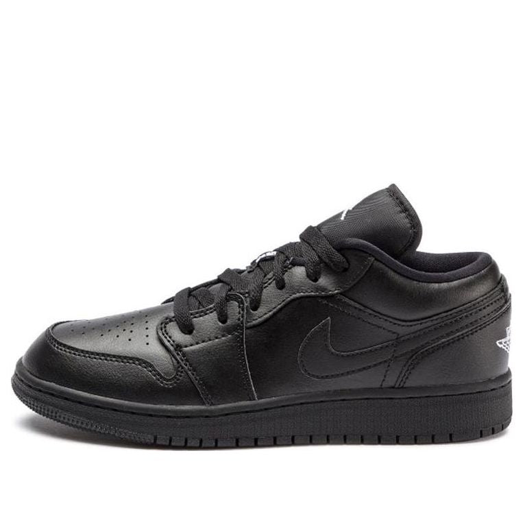 (GS) Air Jordan 1 Low 'Black' 553560-006