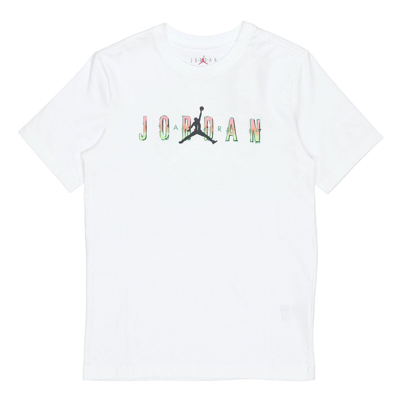 Air Jordan MENS Sport DNA Crew Neck Printed Short Sleeve White CZ8084-100