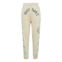 Men's Air Jordan 'why Not' Alphabet Printing Casual Sports Pants/Trousers/Joggers Light Yellow DO2502-234