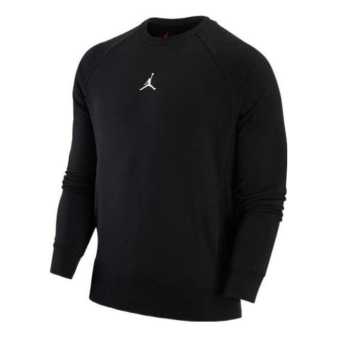 Air Jordan Classic Flying  Logo Pullover Knitwear Men's Black DV1287-010