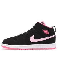 (PS) Air Jordan 1 Mid 'Black Digital Pink' 640737-066