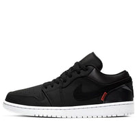 (GS) Air Jordan 1 Low x Paris Saint-Germain 'Black' CN1077-001