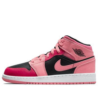 (GS) Air Jordan 1 Mid 'Coral Chalk' 554725-662