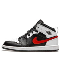 (PS) Air Jordan 1 Mid 'Chile Red' 640734-075