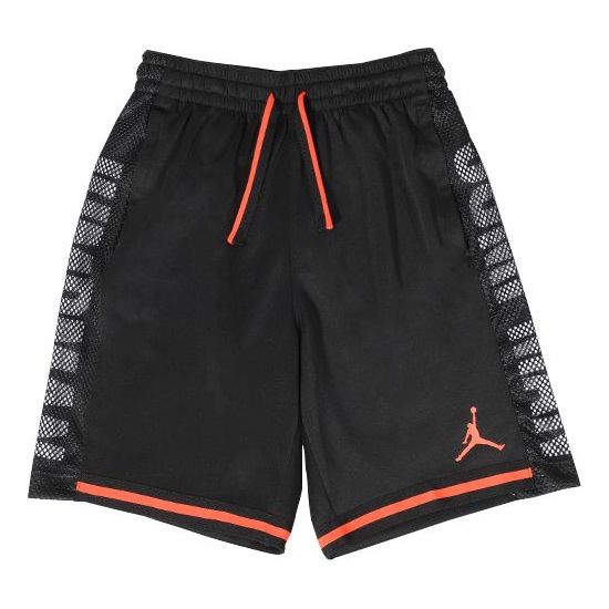 Air Jordan Jumpman Basketball shorts 'Black Orange side logo' CD4907-010