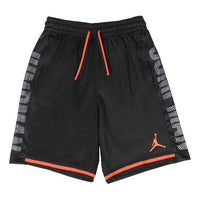 Air Jordan Jumpman Basketball shorts 'Black Orange side logo' CD4907-010