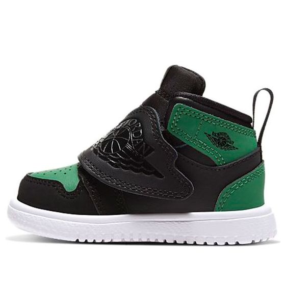 (TD) Air Jordan 1 Sky 'Black Green' BQ7196-003