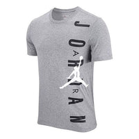 Air Jordan Lightweight Knit Sports Short Sleeve T-Shirt Men's Grey DA9785-091