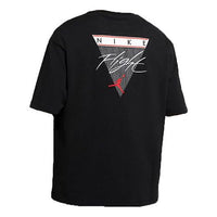 Air Jordan Flight Classic logo Basic Short Sleeve Black CZ1214-010