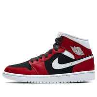 (WMNS) Air Jordan 1 Mid 'Gym Red Black' BQ6472-601